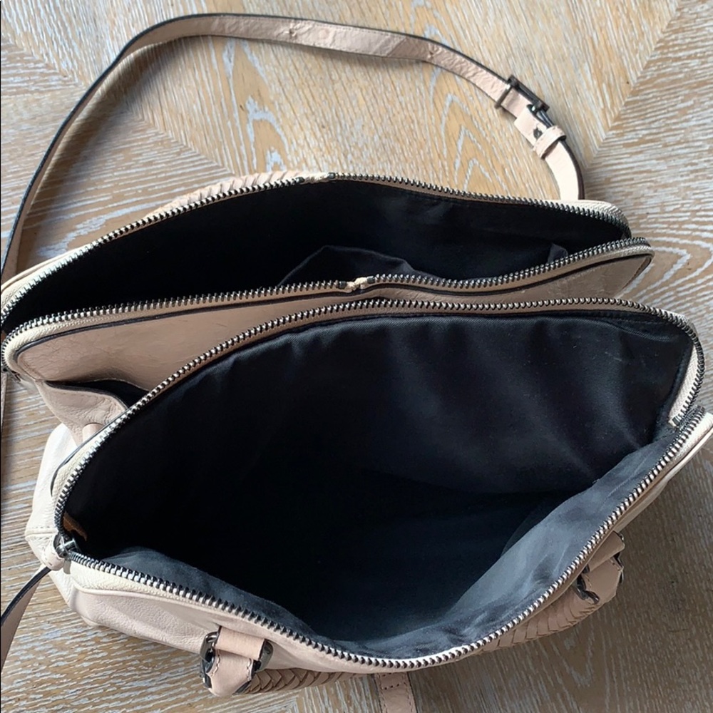 ELLIOTT LUCCA Genevieve Truffle Leather Satchel - Picture 8 of 8